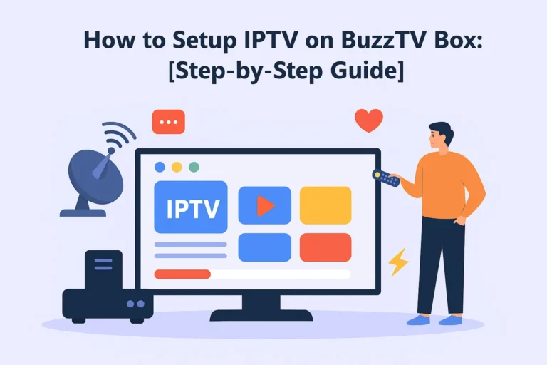 Setup IPTV on BuzzTV Box